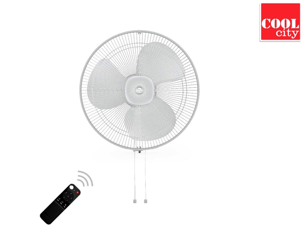 ATOMBERG - RENESA WALL FAN 400MM - SNOW WHITE